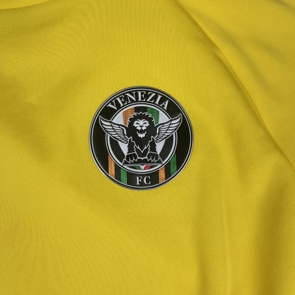 Nike Venezia Fc  Kids Hoodie Size L 12-13 YO Yellow Maglia Sweater  Soccer Club - Picture 7 of 14